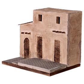 Setting for Carrying of the Cross, 40x30x35 cm, Easter Creche of 12-14 cm