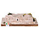 Setting for Jesus' Crucifixion, 35x25x8 cm, 8-10 cm Easter Creche s4