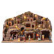 Scenografia presepe 10 cm completo 11 personaggi resina 45x75x45 cm s1