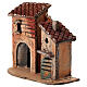 Borgo con casette presepe 6 cm 15x15x10 cm s2