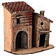 Borgo con casette presepe 6 cm 15x15x10 cm s3