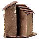 Borgo con casette e scala presepe 6 cm 10x15x10 cm s4