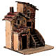 Different height small houses for nativity scene 4 cm 10x15x10 cm s3