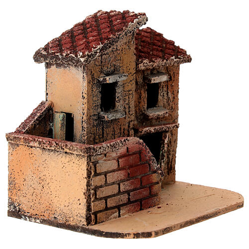 Chatki do szopki 4 cm, 15x10x10 cm 3