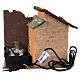 Scena presepe 8-10 cm fontana con pompa 18x20x15 cm s5