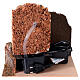 Mulino ad acqua funzionante con pompa 25x20x20 cm presepe 8-10 cm s5