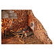 Nativity Stable 30x45x30 cm Flame Effect Light for 10 cm Set s2
