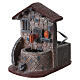 Fontaine avec pompe en résine pour crèche 12x10x12 cm s2