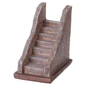 Resin stairs figurine, 10x5x10cm for 8-10 cm sets