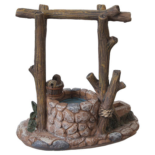 Brunnen mit Tränke aus Resin – geeignet für 8–10 cm Krippe 4
