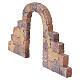 Wall and arch accessory for 4-6 cm Nativity Scene, 10x15 cm s2