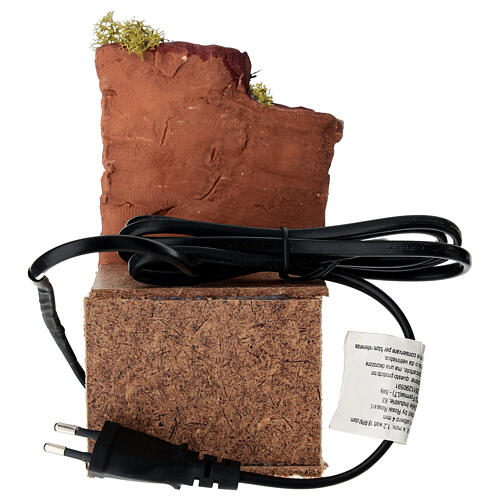 Femme allaitant avec mouvement crèche 10 cm 10x15x15 cm 4