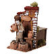Vendedor de semillas en movimiento 15x10x15 cm belén 10 cm s2