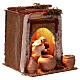 Bottega stagnino presepe 10 cm movimento 18x18x18 cm s3