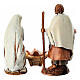 Nativity stable with irregular fencing 10 cm, 20x40x30 cm s6