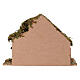 Nativity stable with irregular fencing 10 cm, 20x40x30 cm s9