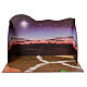 Panorama per presepe legno tramonto s1