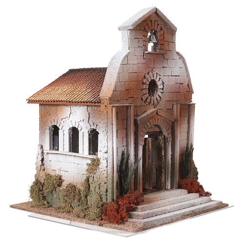Furnished Church for Eucharistic Celebration 50x35x40 cm statues 14 cm 4