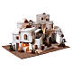 Pueblo completo en estilo árabe 40x70x50 cm para belén de 14 cm s5