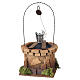 Pozzo artesiano rustico 30x15 cm per presepe da 24 cm s3
