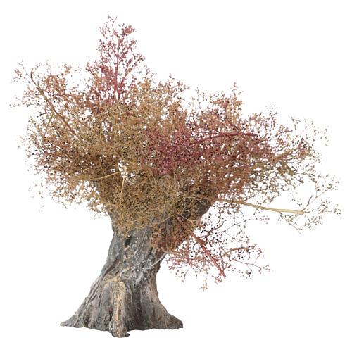 Albero di ulivo secolare 15x10 cm per presepe 8cm 1