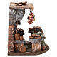 Ambientazione ceramista 15x20x15 cm presepe 8-10 cm s4