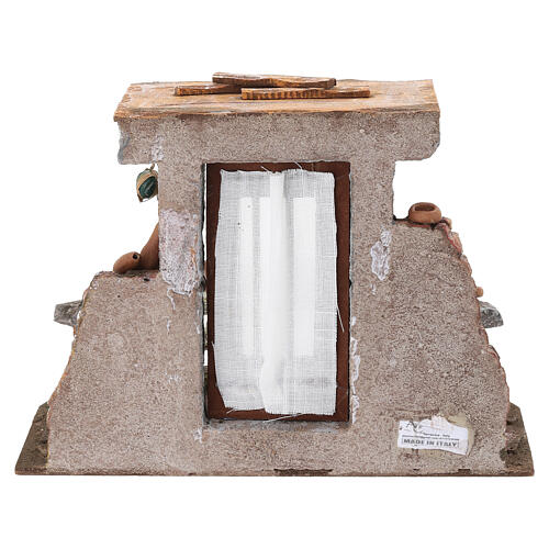 Ceramista ambientazione presepe 18x25x18 cm per presepe 10 cm 6