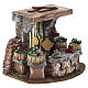 Venditore di cocomeri 15x20x15 cm presepe 8-10 cm s3