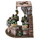 Venditore di cocomeri 15x20x15 cm presepe 8-10 cm s5
