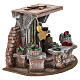 Ambientazione venditore cocomeri 18x25x18 cm presepe 10 cm s3
