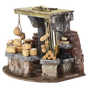 Banca de queijo 15x20x15 cm presépio 8-10 cm