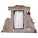 Scena venditore di castagne 20x25x20 cm presepe 10 cm s6