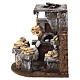 Ambientazione casa del pane 15x20x15 cm presepe 8-10 cm s4