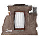 Ambientazione casa del pane 15x20x15 cm presepe 8-10 cm s6