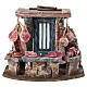 Butcher's stall, 15x20x15, for 8-10 cm Nativity Scene s1