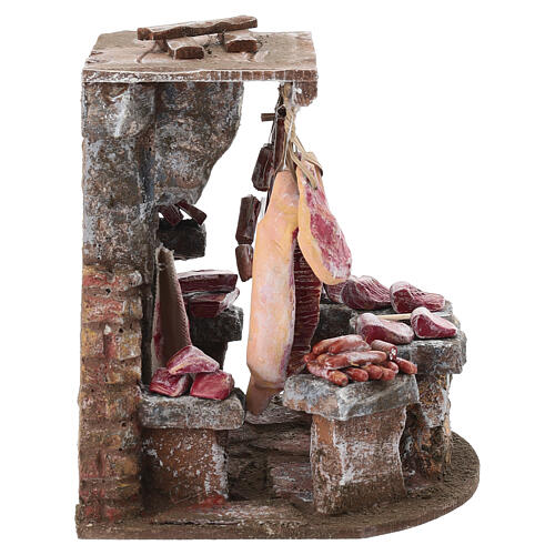 Banco del macellaio 15x20x15 presepe 8-10 cm 4