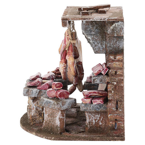 Banco del macellaio 15x20x15 presepe 8-10 cm 5