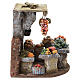 Ambientazione fruttivendolo 15x20x15 cm presepe 8-10 cm s4