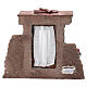Scenografia venditore di stoffe 15x20x15 cm presepe 8-10 cm s6