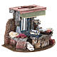 Setting of a fabric shop, 15x25x18 cm, for 10 cm Nativity Scene s3