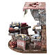 Ambientazione casa delle stoffe 15x25x18 cm presepe 10 cm s5