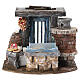 Ambientazione pizzeria 15x20x15 cm presepe 8-10 cm s1