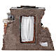Ambientazione pizzeria 15x20x15 cm presepe 8-10 cm s6