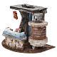 Scena pizzeria 20x25x20 cm presepe 10 cm s2