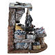 Scena presepe 8-10 cm banco del pesce 15x20x15 cm s4