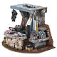 Ambientazione presepe 10 cm banco del pesce 20x25x20 cm s3