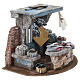 Ambientazione presepe 10 cm banco del pesce 20x25x20 cm s4