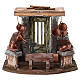 Setting for 8-10 cm Nativity Scene: coppersmith's workshop, 15x20x15 cm s1