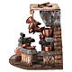 Setting for 8-10 cm Nativity Scene: coppersmith's workshop, 15x20x15 cm s5