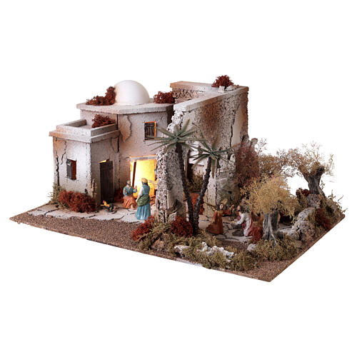 Ambientación Huerto de los Olivos y Negación de Pedro belén pascual 9 cm MÓDULO 05 30x60x40 cm 4